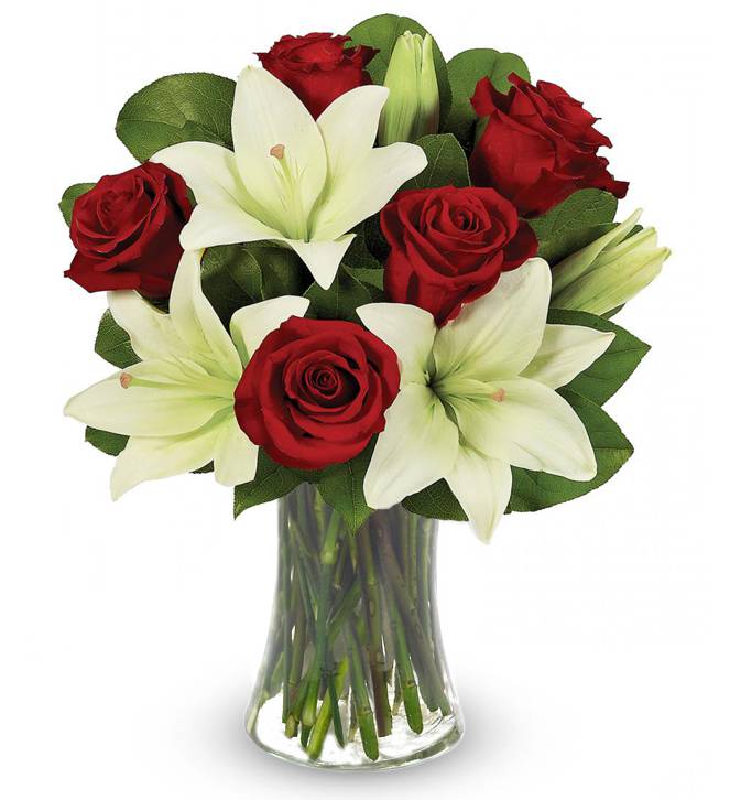 Rose and Lily Bouquet